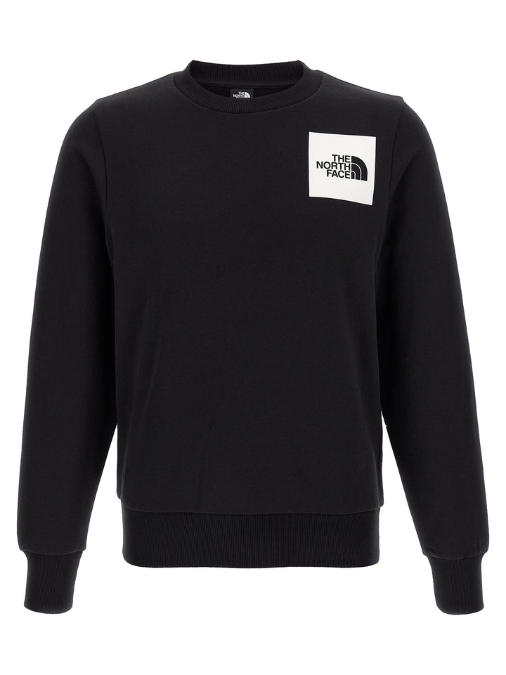 The North Face Fine Sweatshirt - White/Black | e6ce3af7f42d872faeb974969b3c9c77d5ebc369