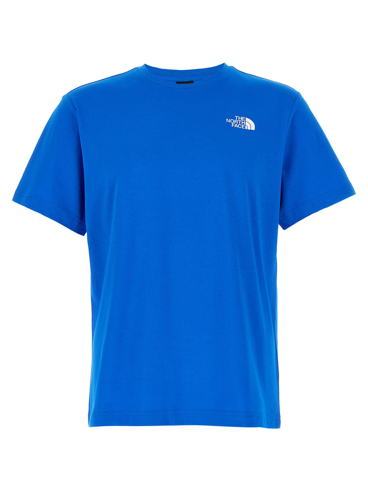 The North Face Vertical T-shirt - Blue | 42041bb49d3a95447f7e66e9400cba37f4884c07