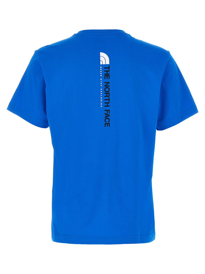 The North Face Vertical T-shirt - Blue | f9d1fb3208ba4d66ab3ff2e4838200b6752b01a8