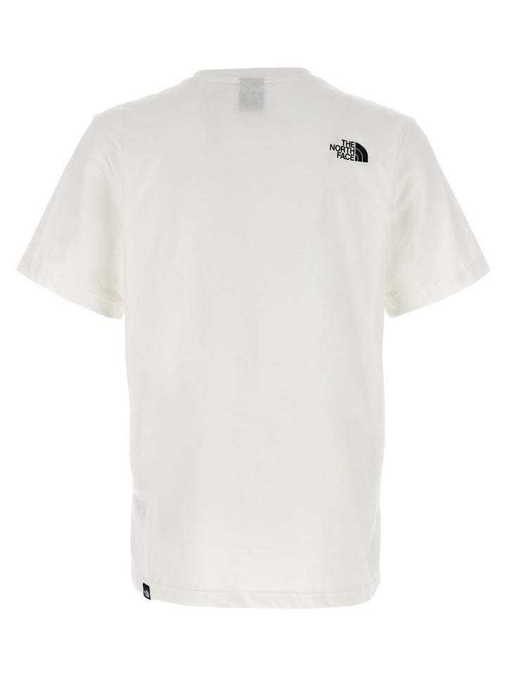 The North Face Easy Tee T-shirt - White | bc3520d23dc498e296f5038b65aabc67dcbf719a