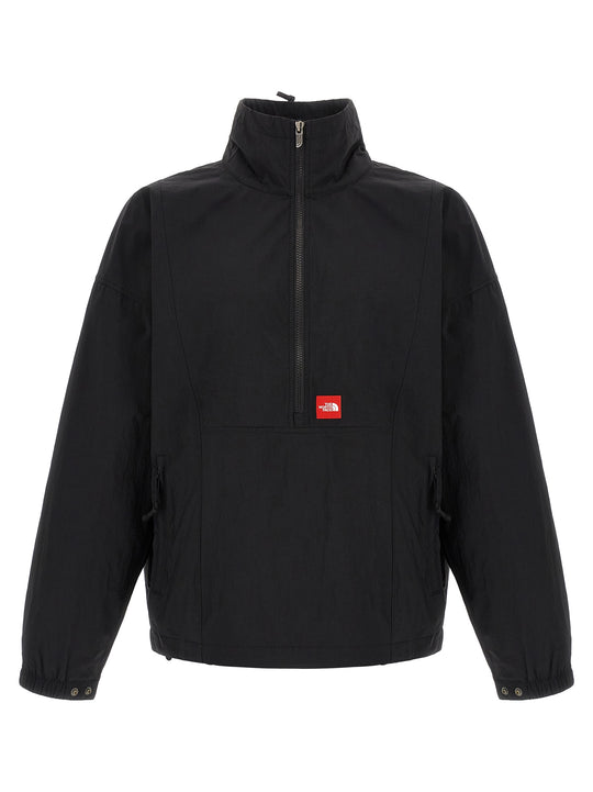 Red Box Taslan Puffer Jackets Black