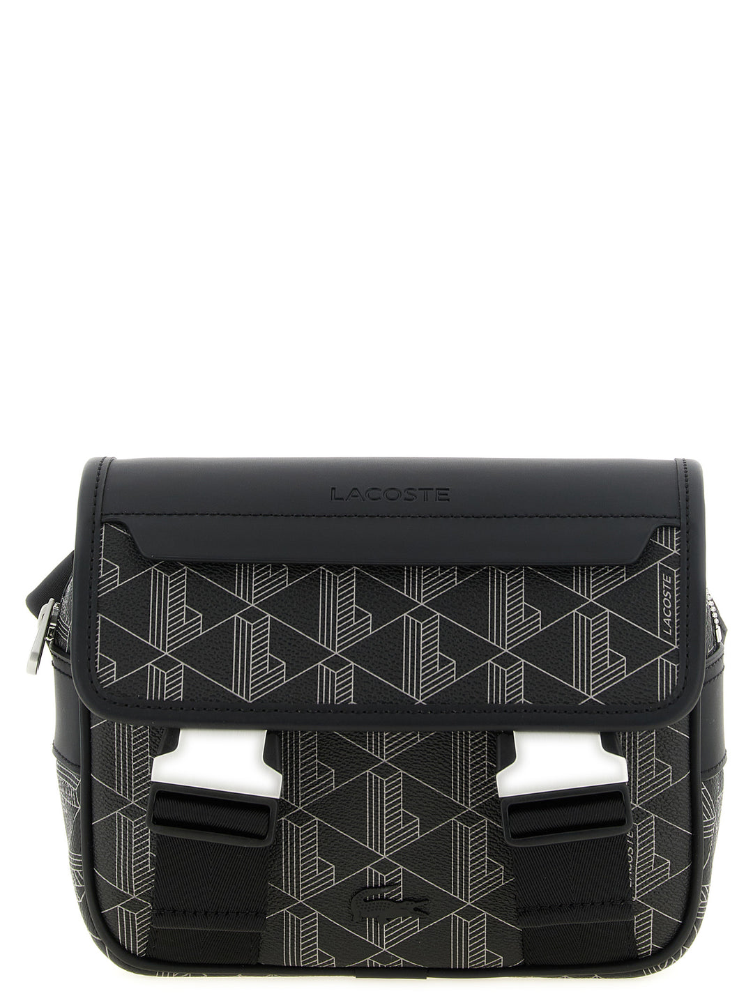 Lacoste The Blend Crossbody Bags - Black | 262a1119202f50731603cc37f76eb13d55483b4e