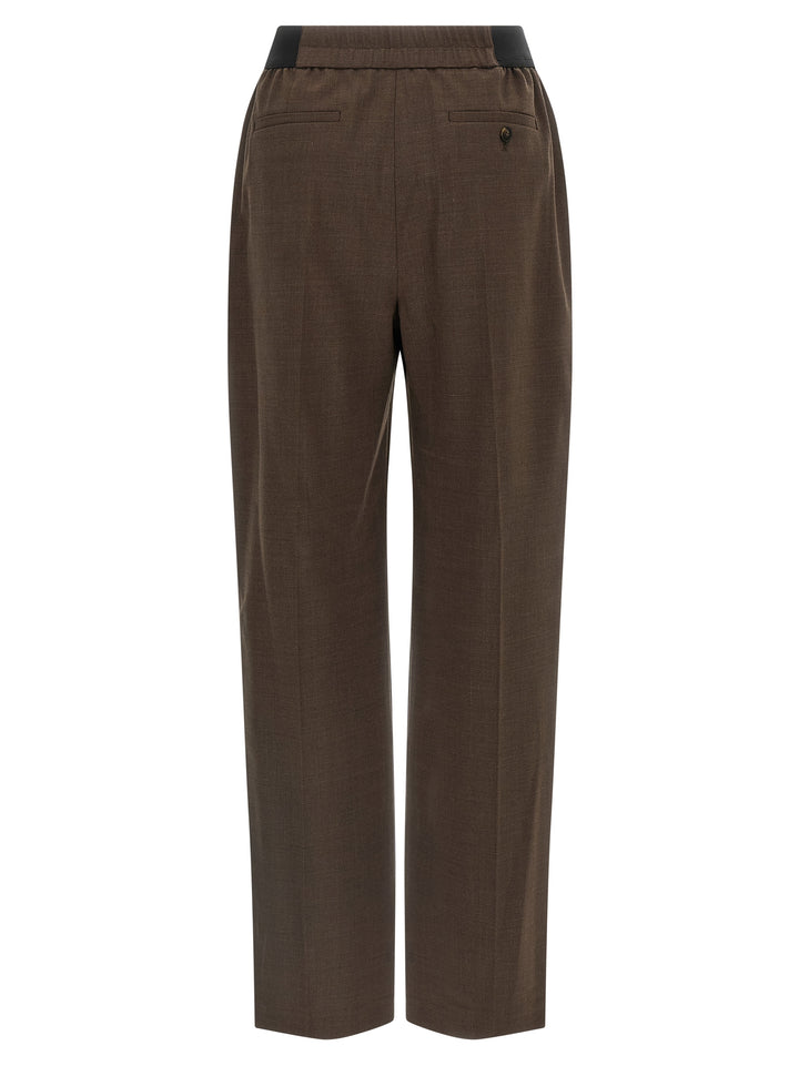 Loulou De Saison Niro Pants - Brown | 52ec633bb91cc7e3387c3f5269a224502893090e