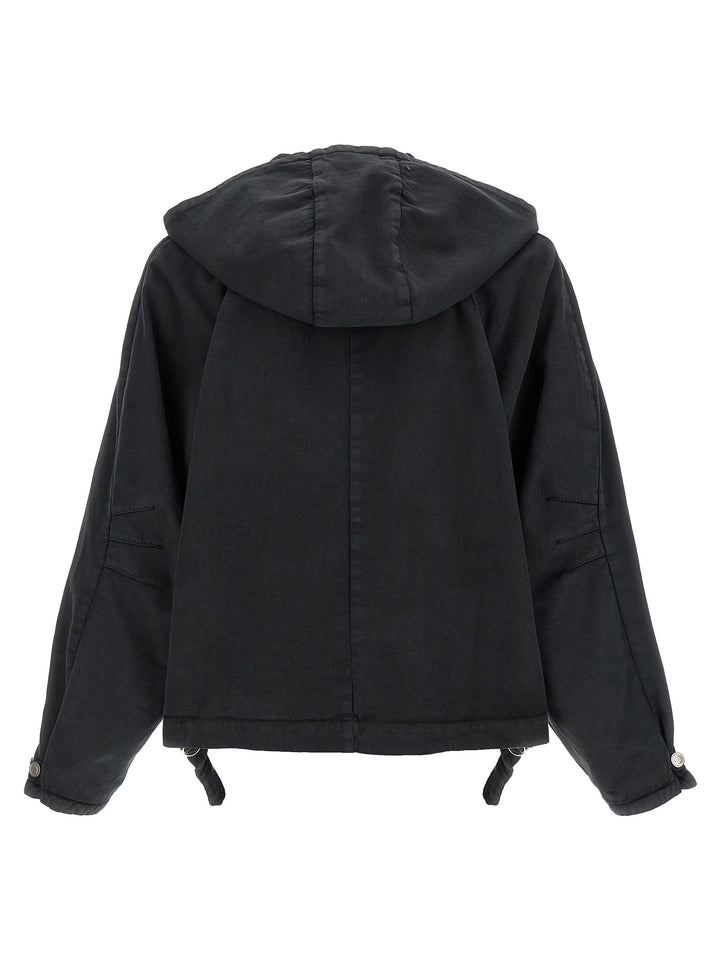 Namacheko Midia Puffer Jackets - Black | 67105907e1436969e6ecd0fdc2e86d41458f9a51