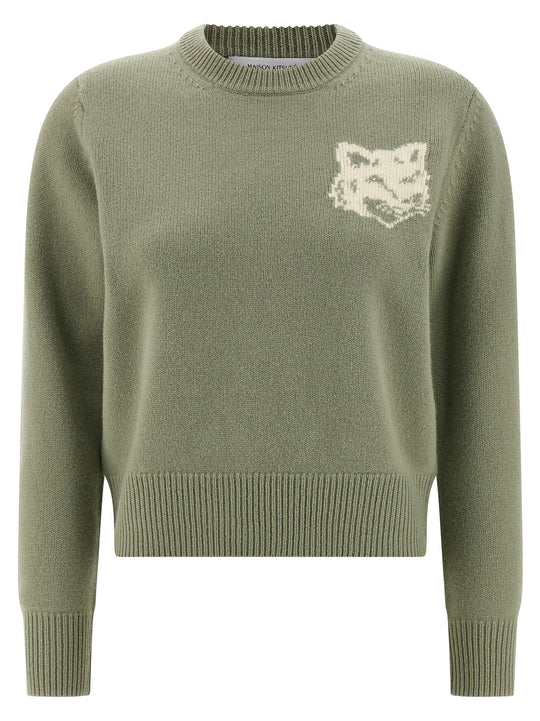 Fox Head Sweaters And Cardigans Green