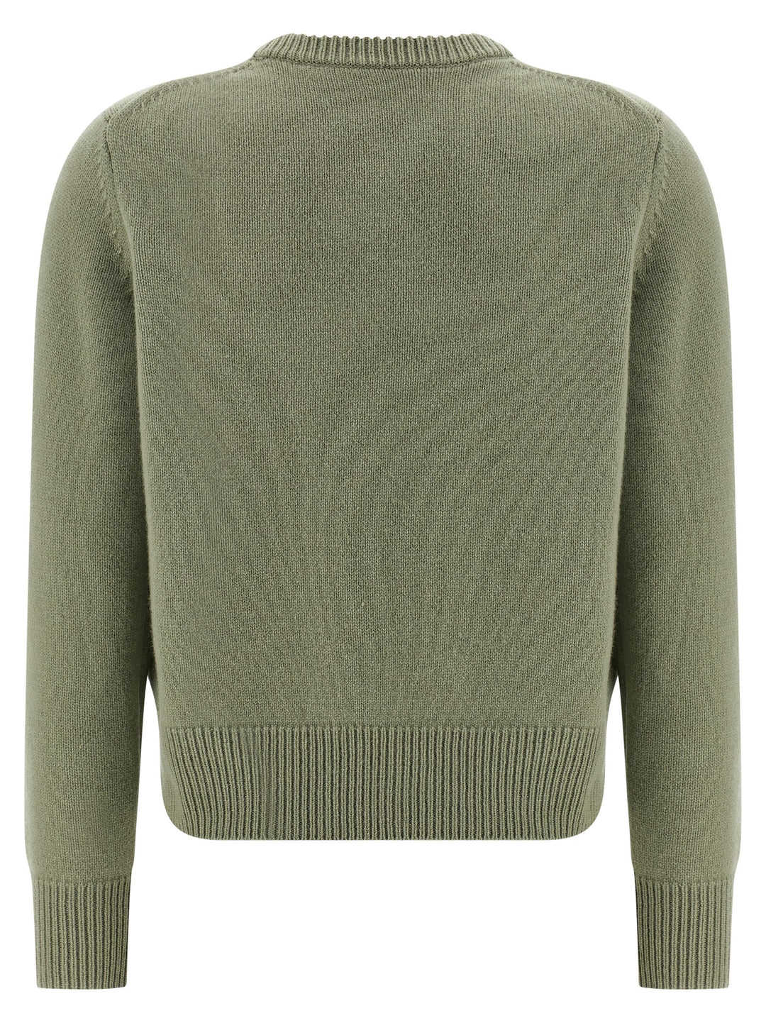 Maison Kitsune Fox Head Sweaters and Cardigans - Green | 68d4528c8c1928bca94cc3963bb4659051f3dc1d