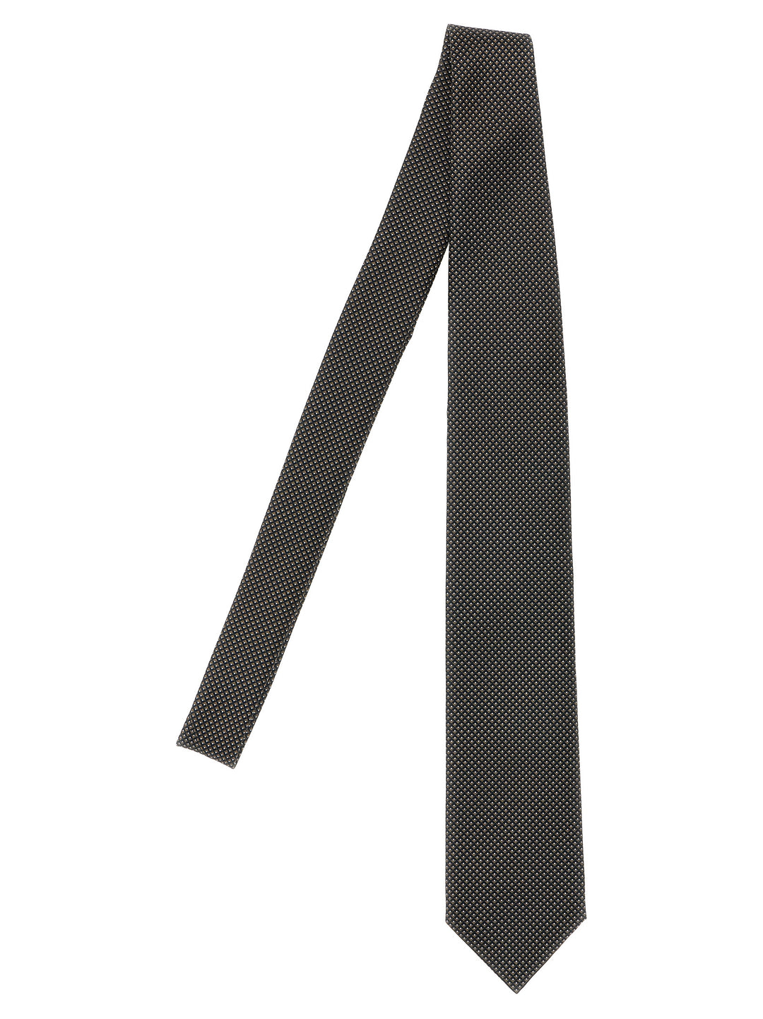 Brioni Jacquard Tie Ties and Papillon - Black | 9026a4b304d9c0ff1b6196c2cf6cf0dae4a5204f