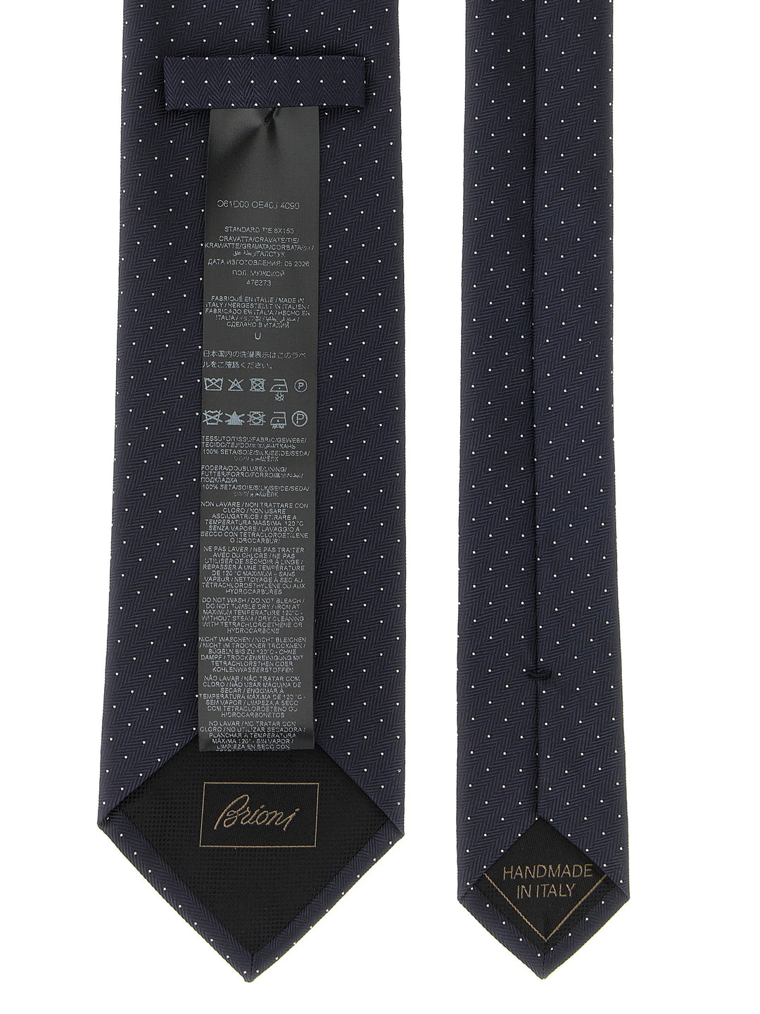 Brioni Silk Tie Ties and Papillon - Blue | 31fb0cc9f42dc28bda569a2c605e179506b24c69