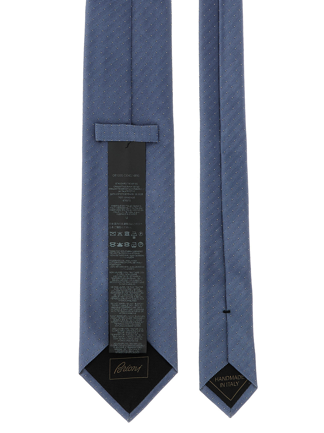 Brioni Silk Tie Ties and Papillon - Blue | e297d0e30f712b67b34aa262de872b50ed1747ef