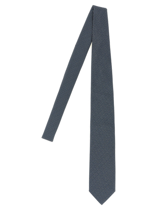Jacquard Silk Tie Ties And Papillon Blue