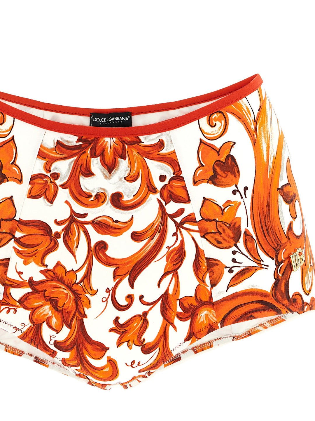 Dolce & Gabbana Maiolica Beachwear - Orange | 57b784882fb37682a1e1988d911fe11ca535f881