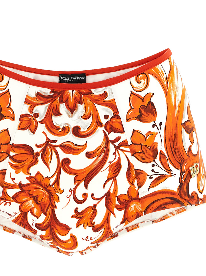 Dolce & Gabbana Maiolica Beachwear - Orange | 57b784882fb37682a1e1988d911fe11ca535f881