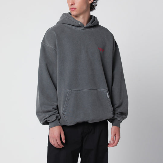 Washed Black Hoodie
