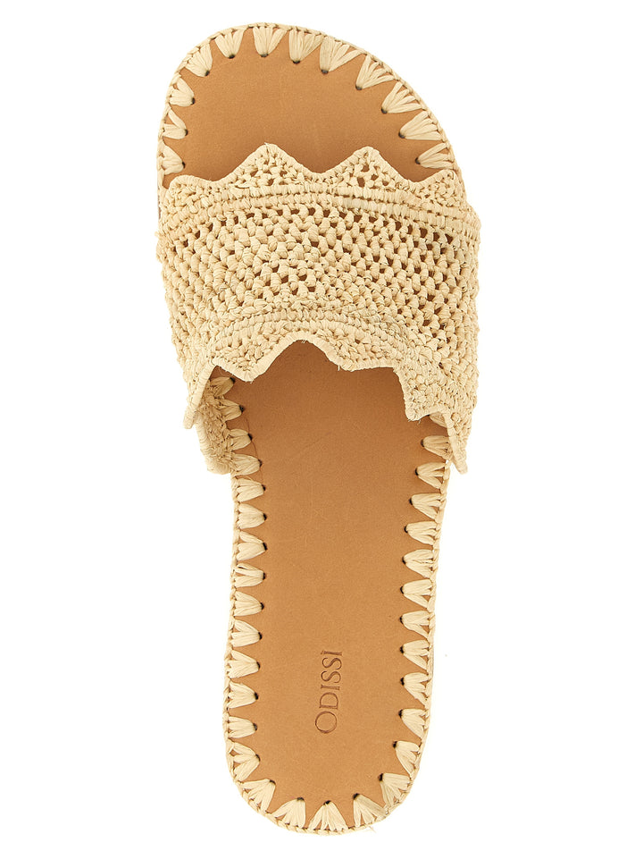 Odissi Lucia Sandals - Beige | 7ddadebd22e8771518157a242124a4af1dbe70e4