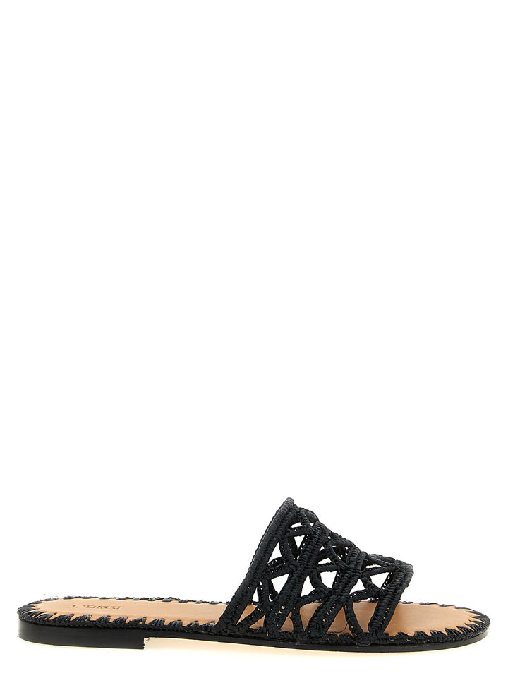 Odissi Evie Sandals - Black | 37d0885507823c2e456c2324c7dc039813c56a06