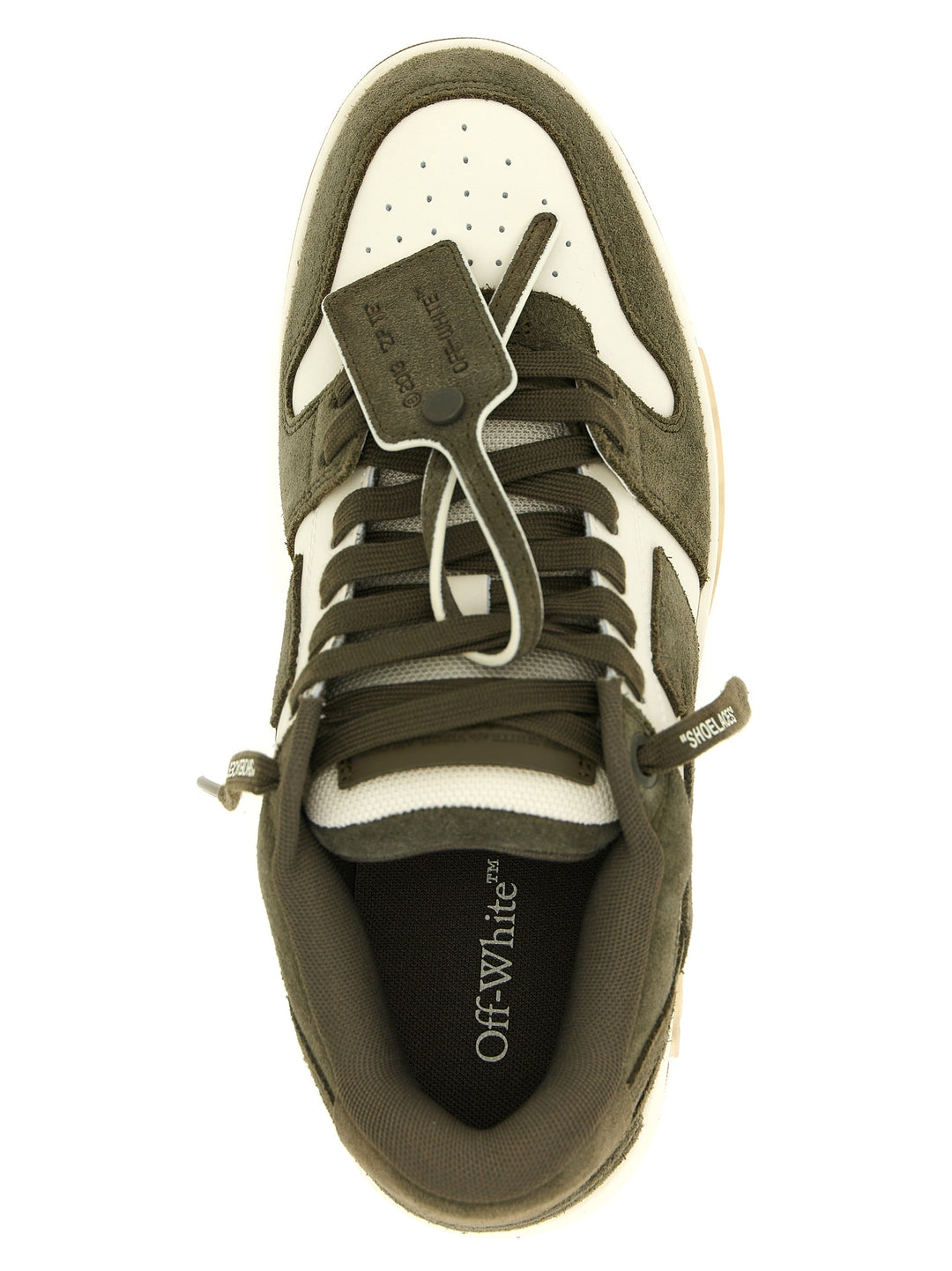 Off-White Out Of Office Sneakers - Green | 5d615eb4a906ca80d26e76b8a9d0967bbed93b70