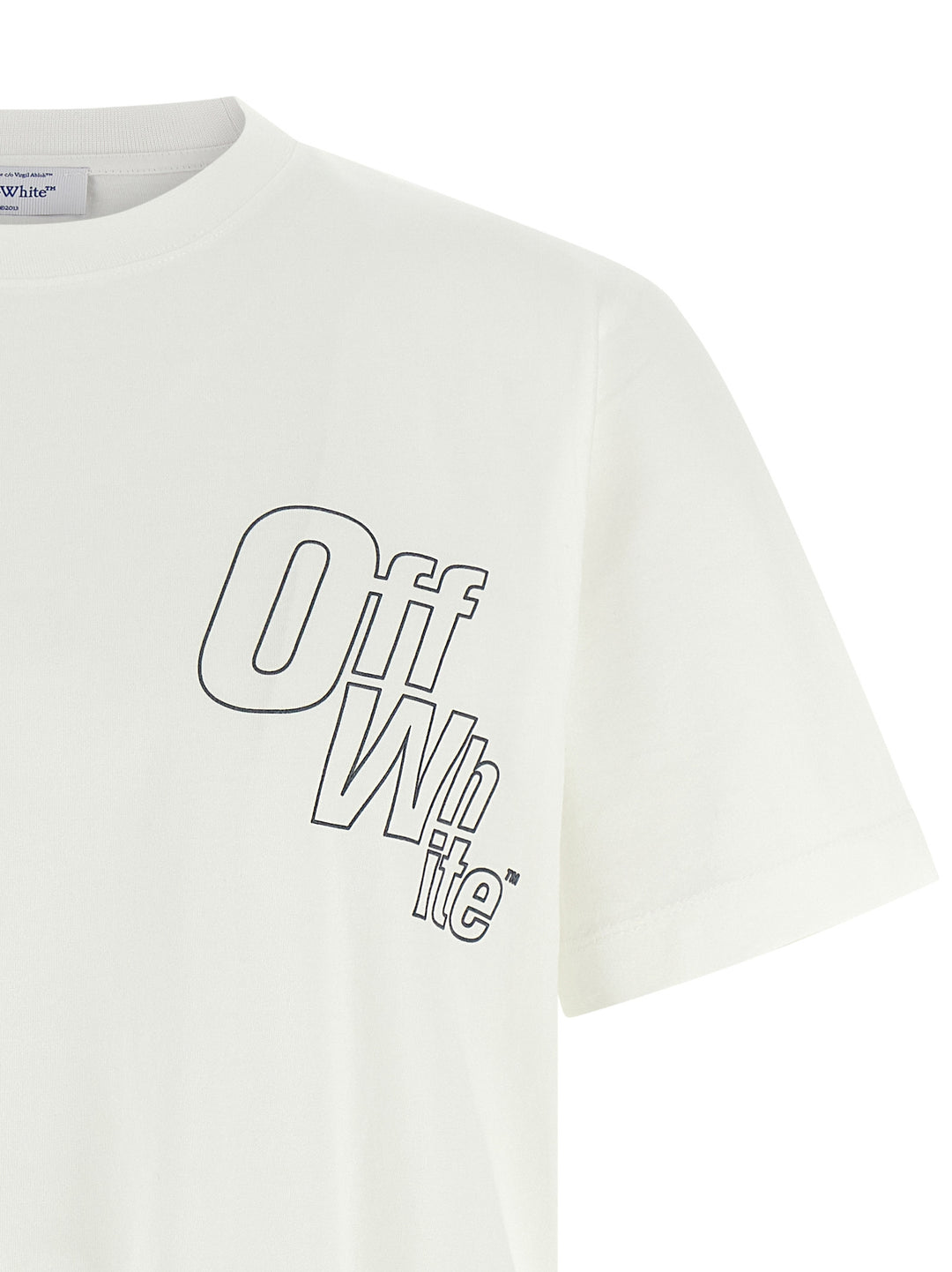 Off-White Outline Arrow Slim T-shirt - White | 1cc68f9d0a5a2654eaa09a443e32178d8b7008e9