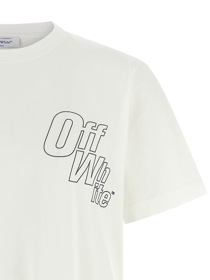 Off-White Outline Arrow Slim T-shirt - White | 1cc68f9d0a5a2654eaa09a443e32178d8b7008e9