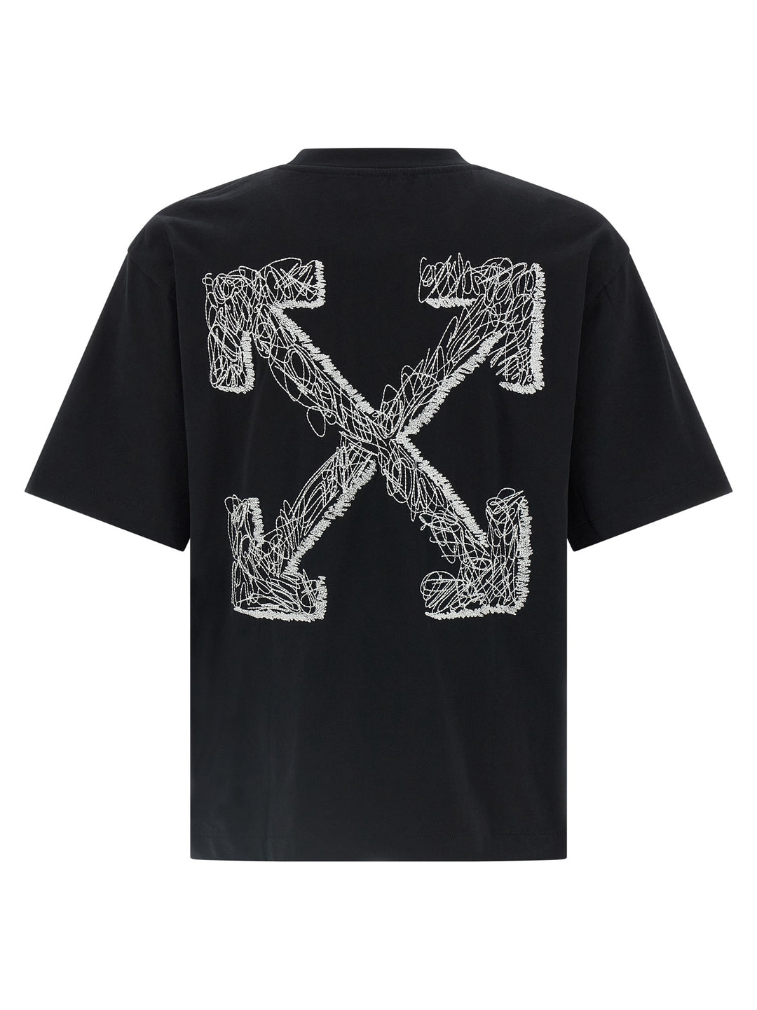 Off-White Scribble Arrow Skate T-shirt - White/Black | 74c35df214b223e94c04529e78c9266f569a00bb