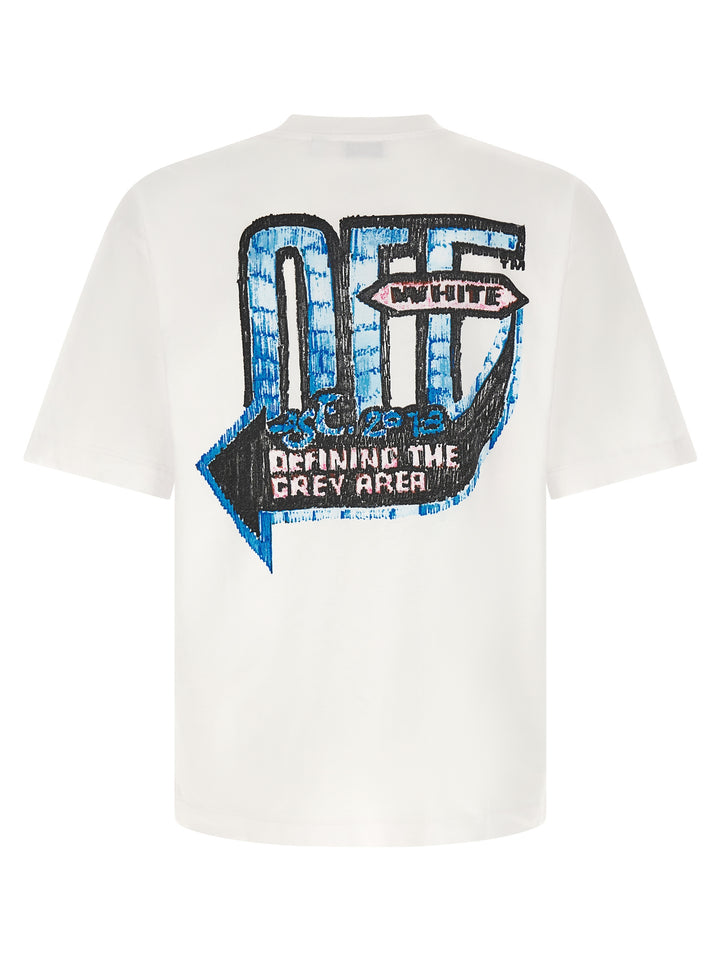 Off-White Off Adv Skate T-shirt - White | cd94e98f1605884cb2a6b1ffef8077b7ed53e39c
