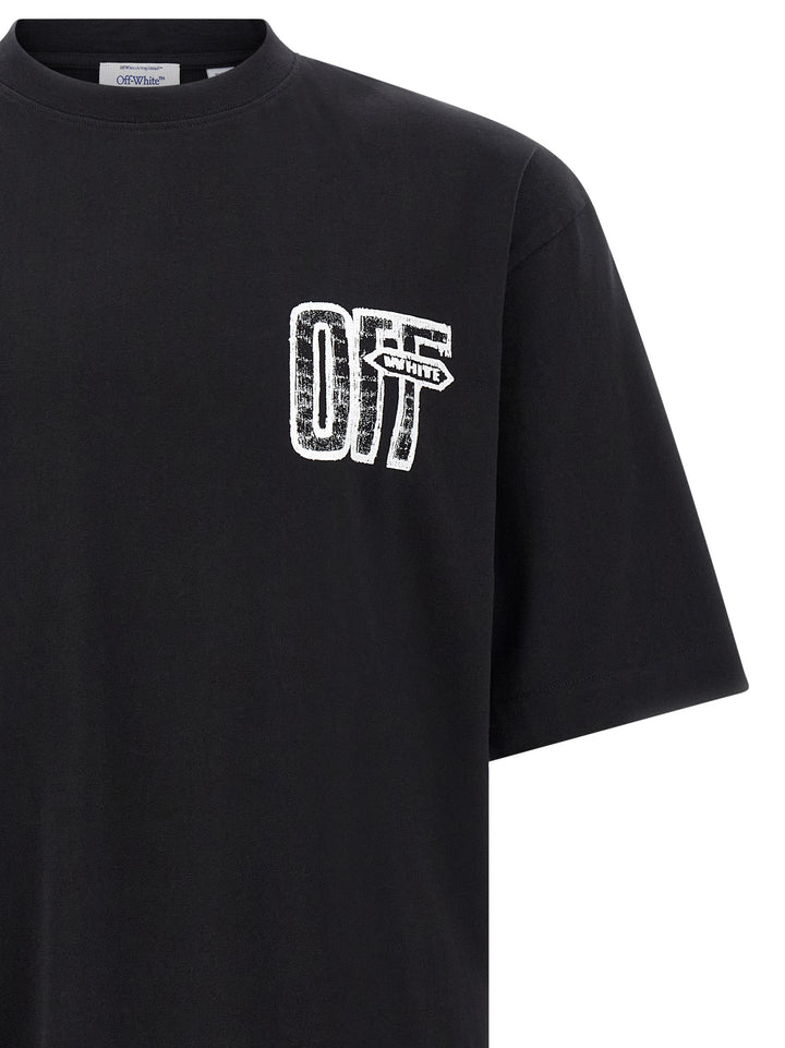 Off-White Motion Arrow Skate T-shirt - Black | 73ca5a4dfd74932e33ffa8ef7a115ecc30e58ec2