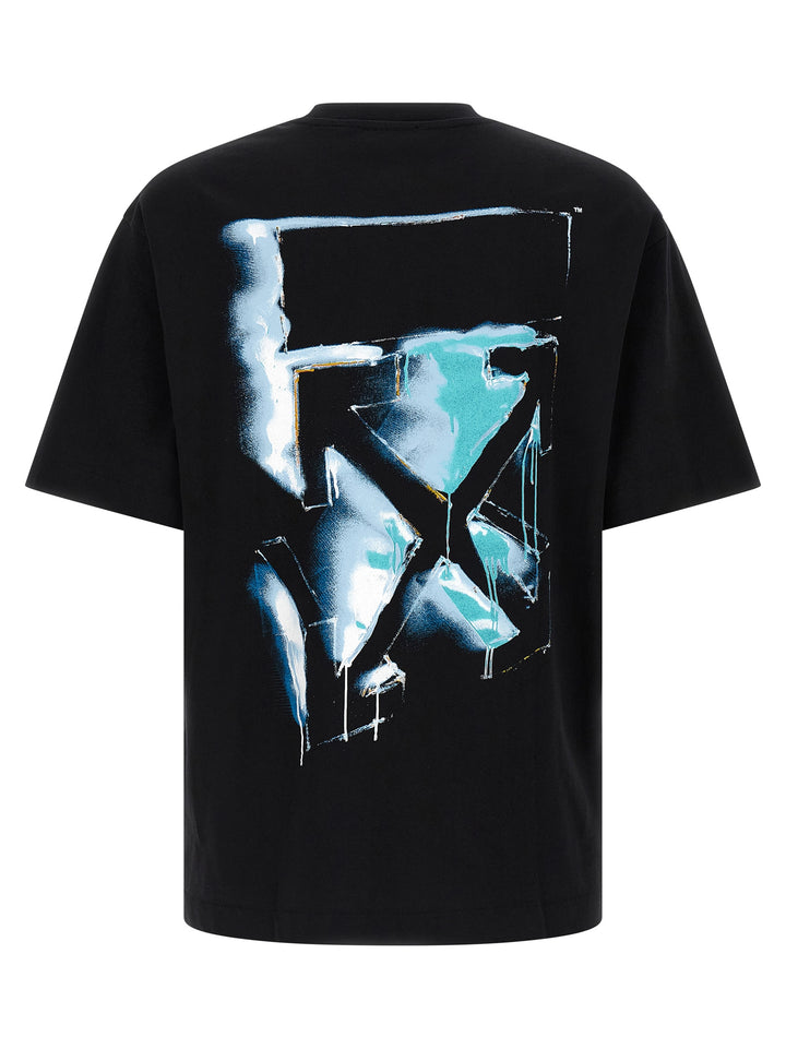 Off-White 3d Arrow Spray T-shirt - Black | 2a4074d7a4389e960a0e251fadb6832264e159d1