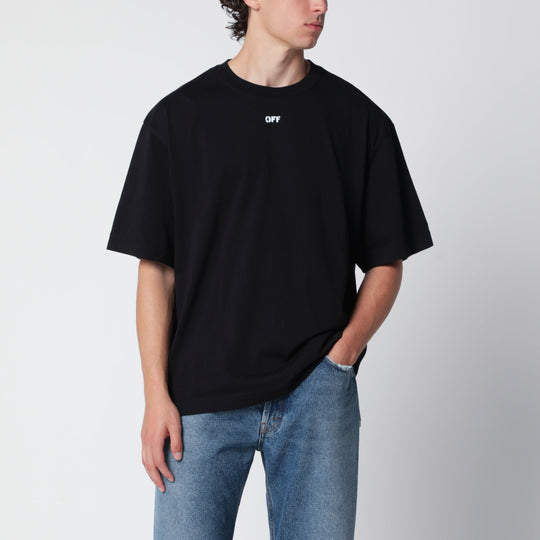 Off-White Black T-Shirt With Arrow Print