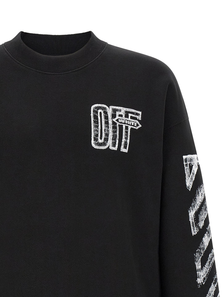 Off-White Motion Arrow Skate Sweatshirt - Black | cf66e1cdee7af7979676e9159f51fa483437e387