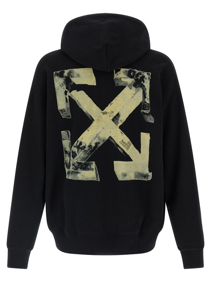 Off-White Cloudy Arrow Skate Sweatshirt - Black | 43bd0b710555af536e69bbebcaad29055086b9dc