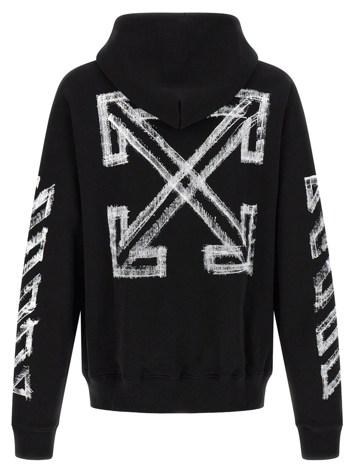 Off-White Motion Arrow Skate Sweatshirt - Black | 99ab7ecc29abe6f70daf28341a9309641b9c1aea