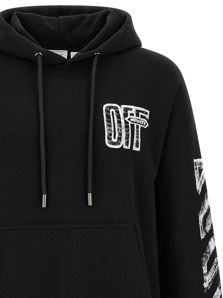 Off-White Motion Arrow Skate Sweatshirt - Black | 3eb5fda853a48c4b2e2581205375bd8d5c19b883