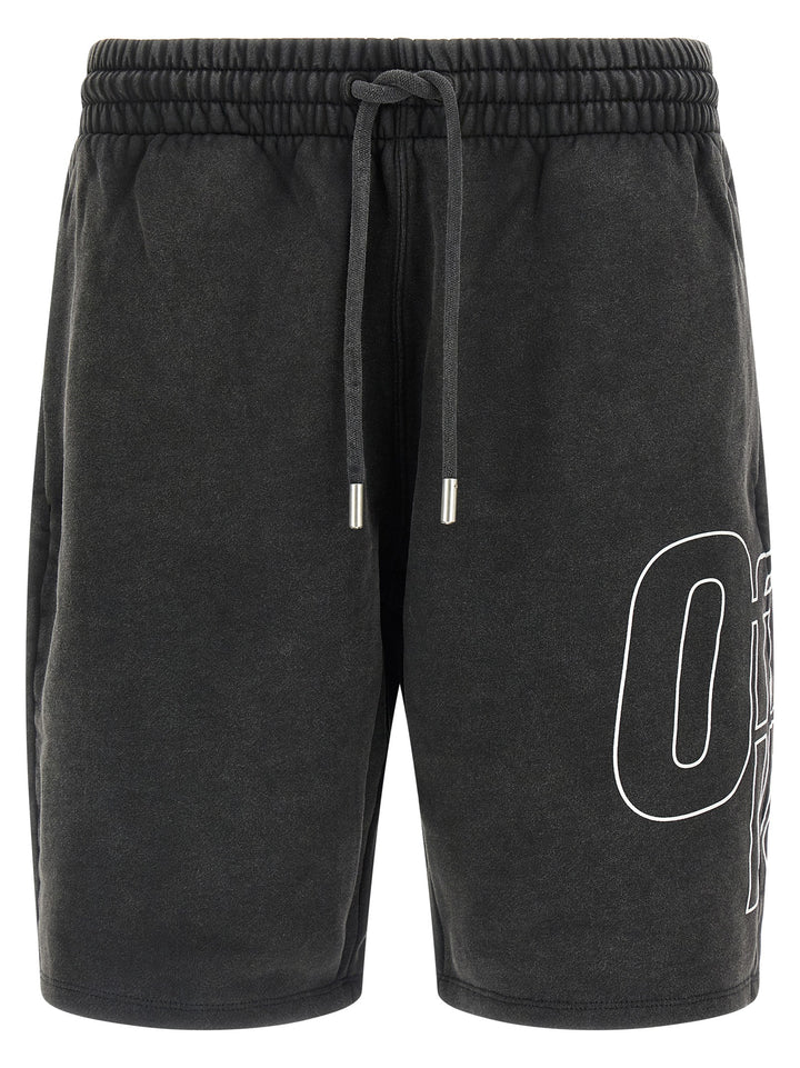 Off-White Outline Arrow Skate Bermuda and Short - Black | 681d729567c36f543bb87ac147e6e0371d33f904
