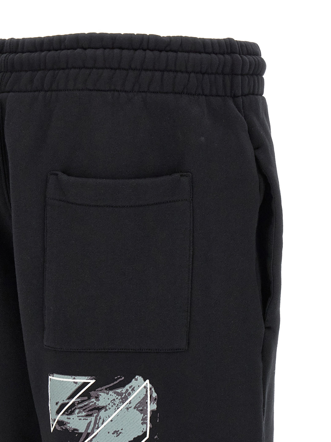 Off-White Paint Diag Skate Bermuda and Short - Black | 0ea5e08bcdb6ac0c4441b07921681b49b6e6a0c4