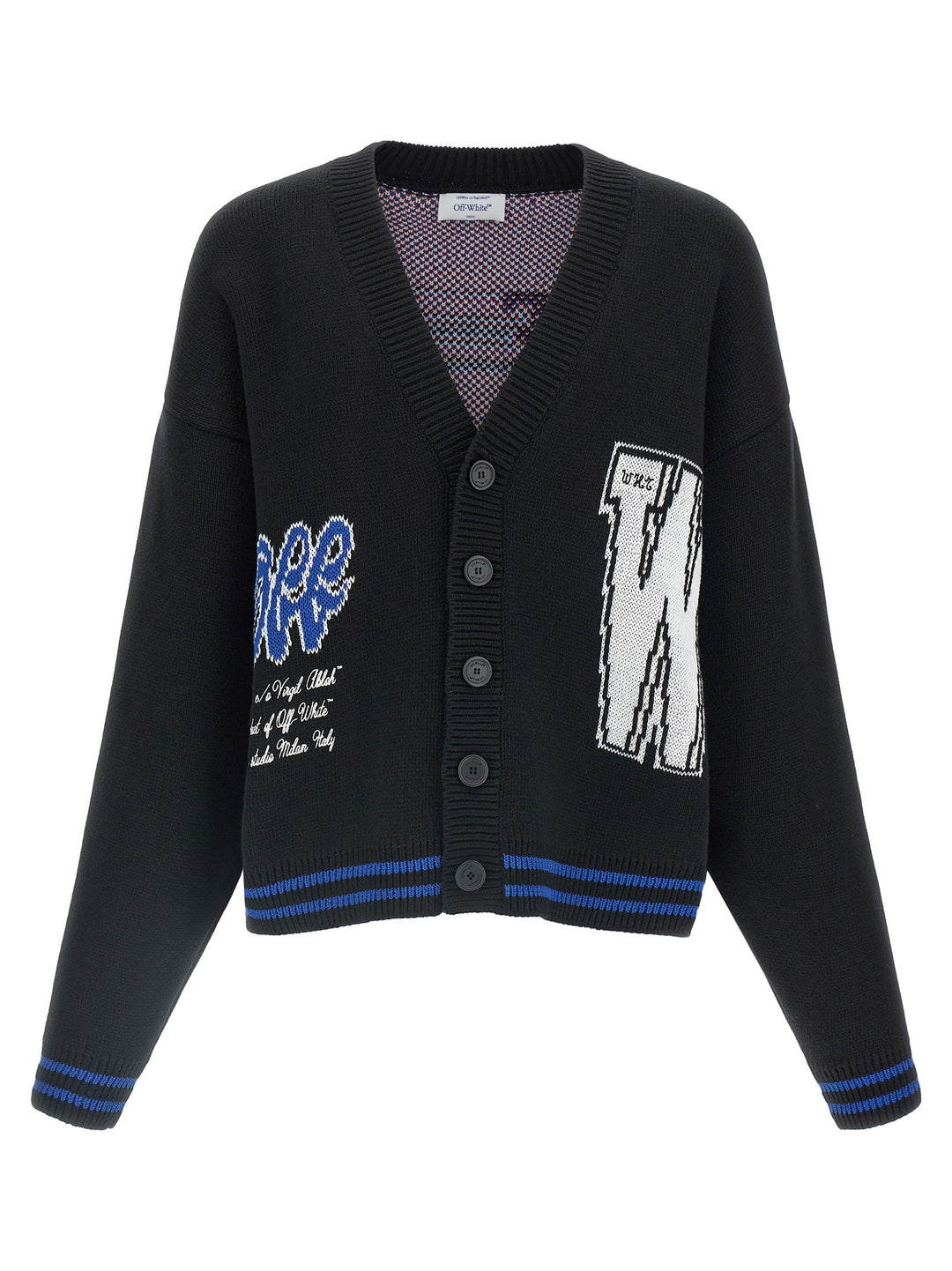 Off-White Glide Diag Sweaters and Cardigans - Black | 7cb78d066e19a134a89b13d4665a38d197098a8b