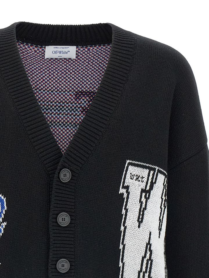 Off-White Glide Diag Sweaters and Cardigans - Black | 16c2b568f5c01d372932302491fc7c119c58e2bf