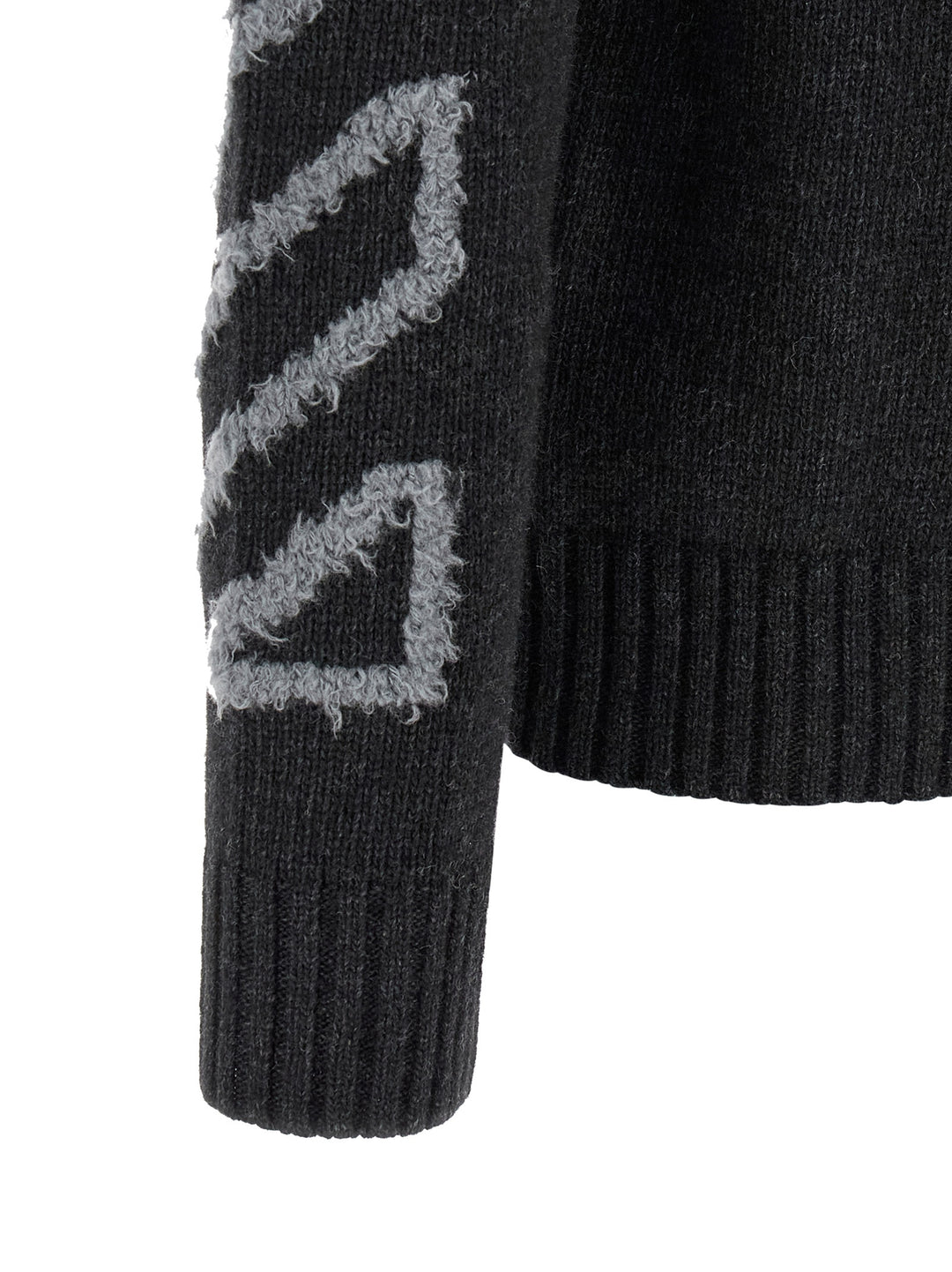 Off-White Diag Arrow Fuzzy Sweaters and Cardigans - Gray | db2273e0aec9532a0471ac400d7ff3196a9a4464