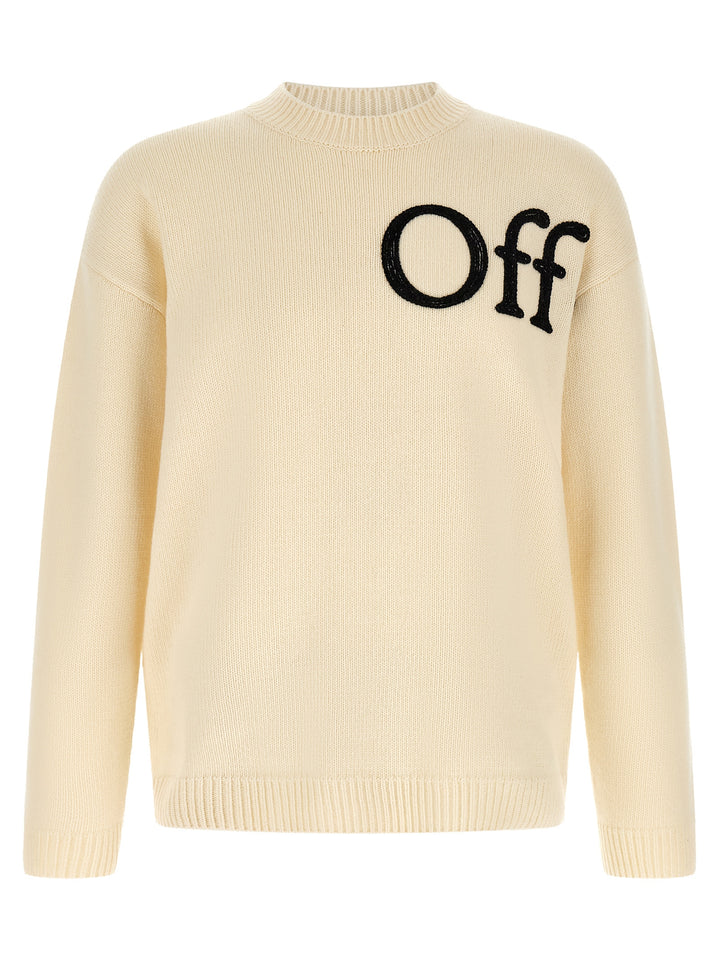 Off-White Bookish Shared Sweaters and Cardigans - White | 202aebdb1bb75ca2a6addee06e08ffa17904ad65