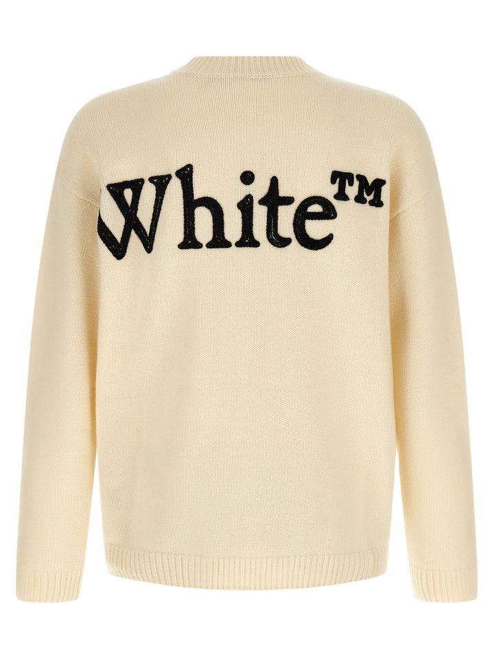 Off-White Bookish Shared Sweaters and Cardigans - White | 2f65656b4eae7babbf294d53dd9d7116c3a5352a
