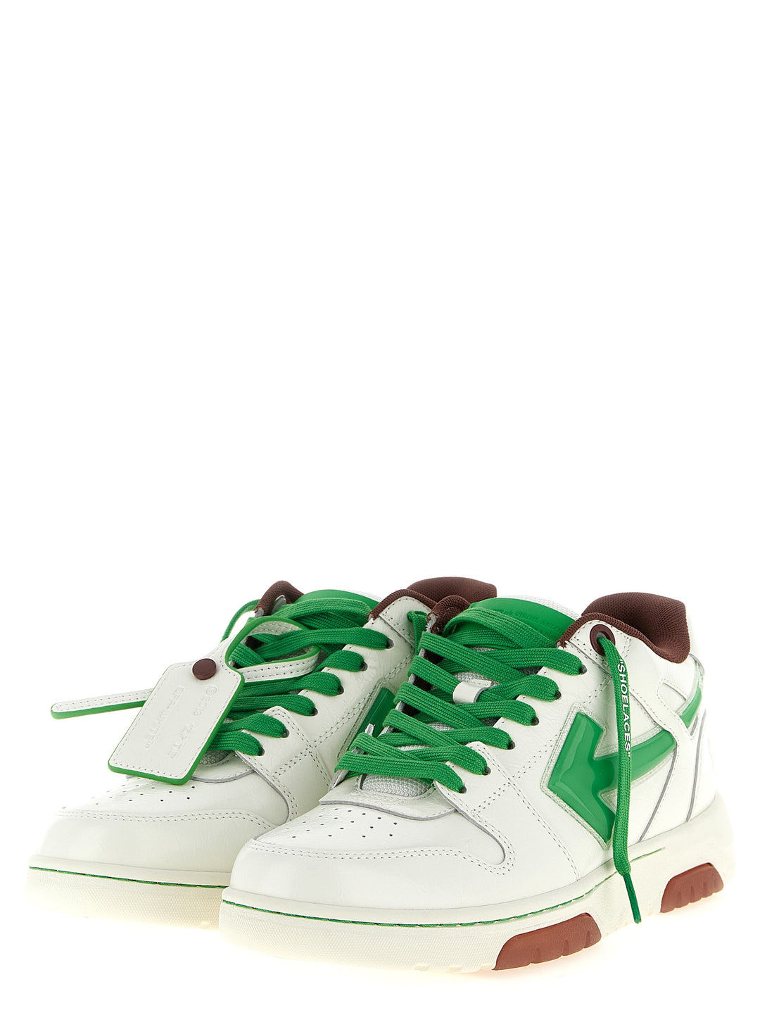 Off-White Out Of Office Bubble Arrow Sneakers - Green | 9eb3556b63824678f798b9ac744a231cbfffc09c