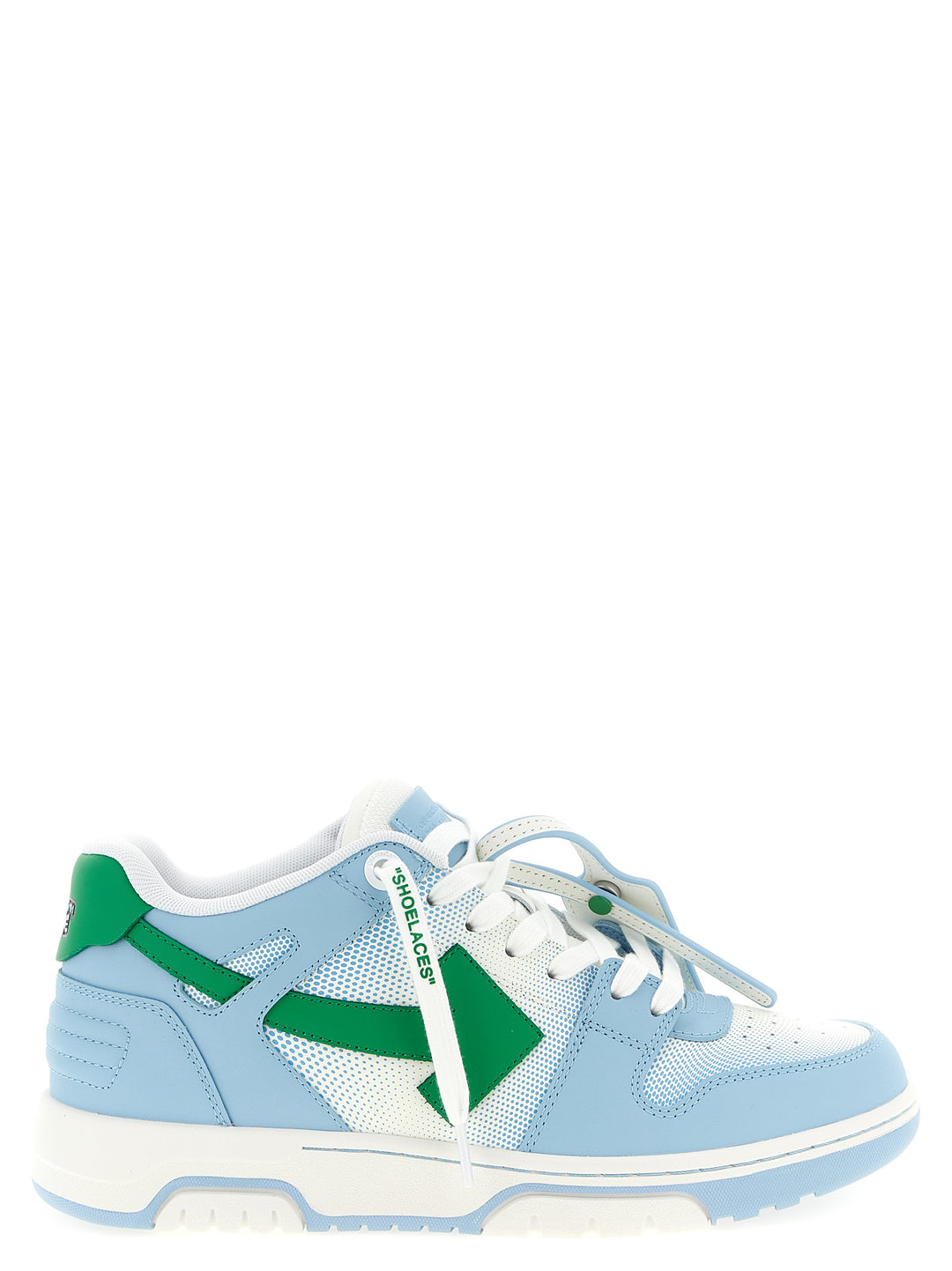 Off-White Out Of Office Sneakers - Light Blue | 37208a66092d937bb8d0935f5add1c13f8e65cb4