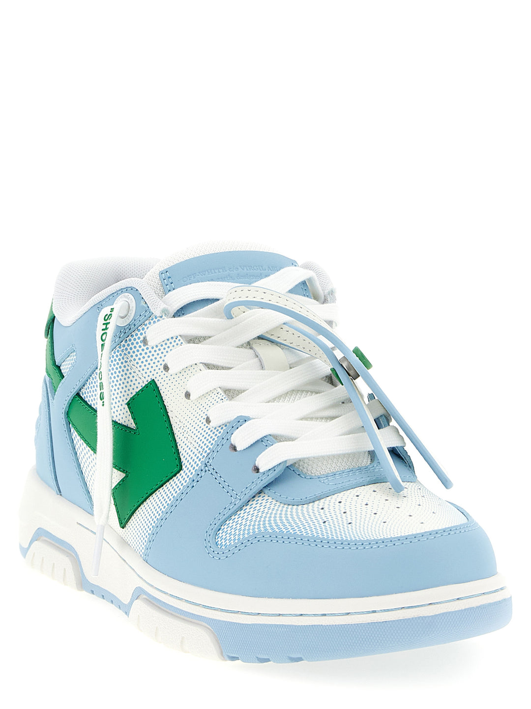 Off-White Out Of Office Sneakers - Light Blue | 639b9c432cdec35aa734246b02037fded90f94af