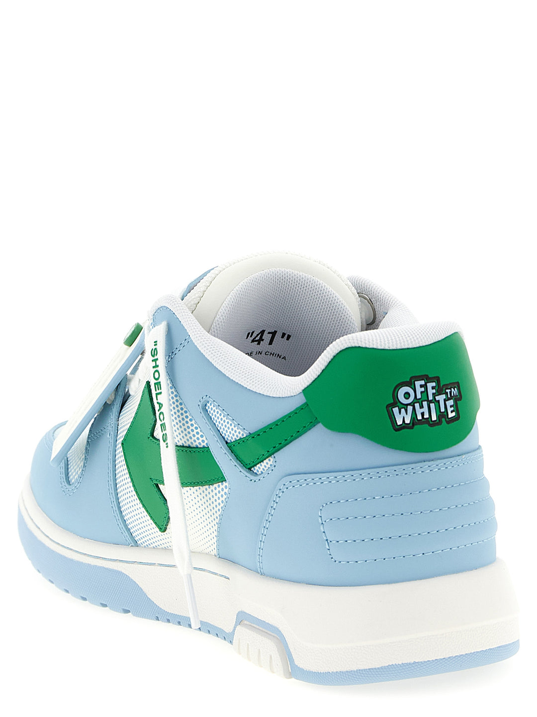 Off-White Out Of Office Sneakers - Light Blue | 653fa38ea87a96e6c18a19a7f80e5cdc200da6e4