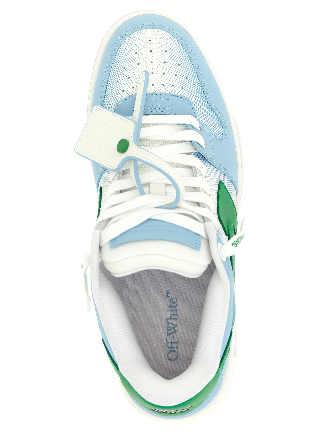 Off-White Out Of Office Sneakers - Light Blue | 44e73b67d0e1d157c22760834ffffc43f9c74be5