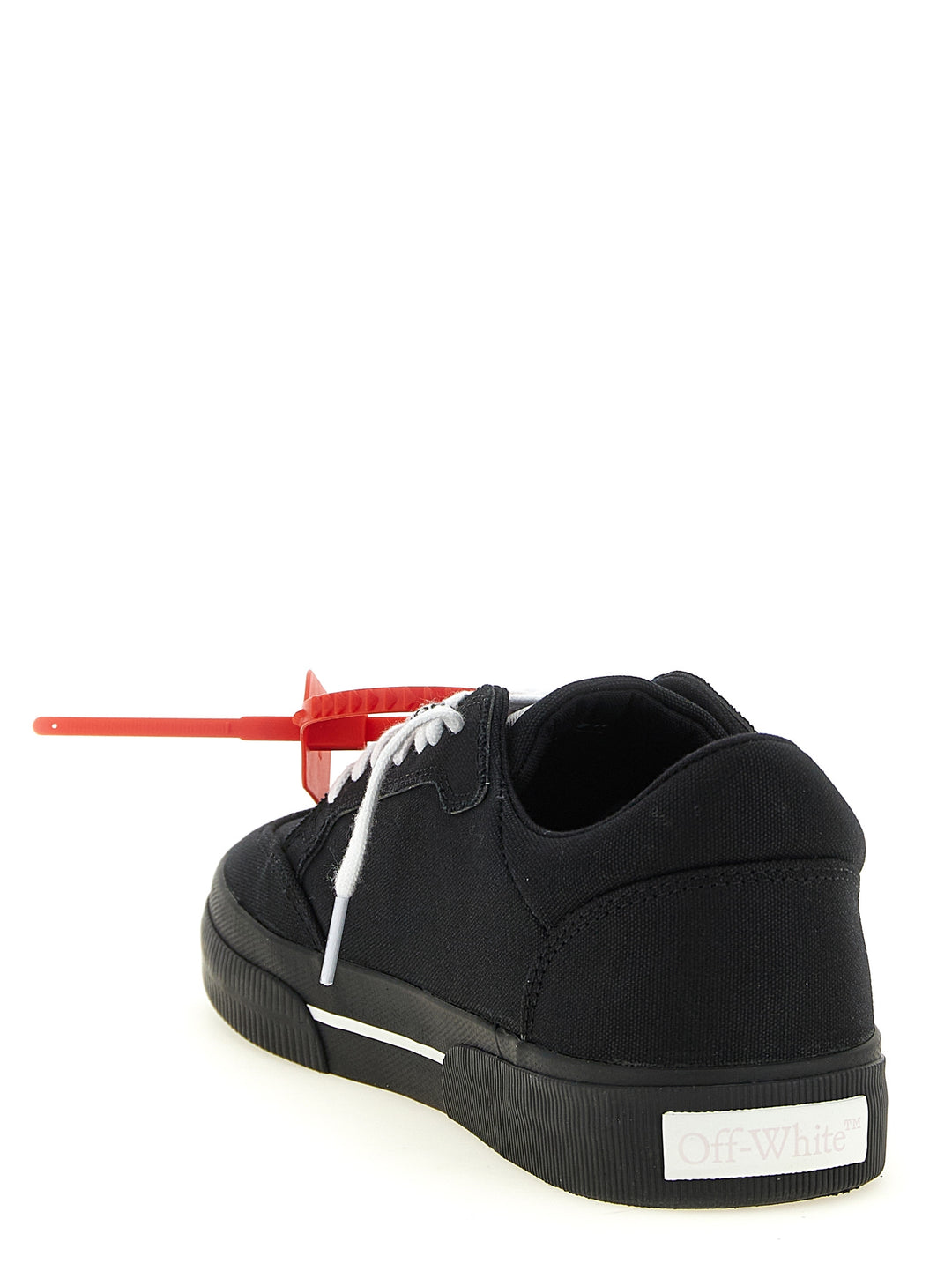 Off-White Vulcanized Sneakers - White/Black | d1ceb921a62fd5c52cf1c8ac526ac2ad655e5bb9