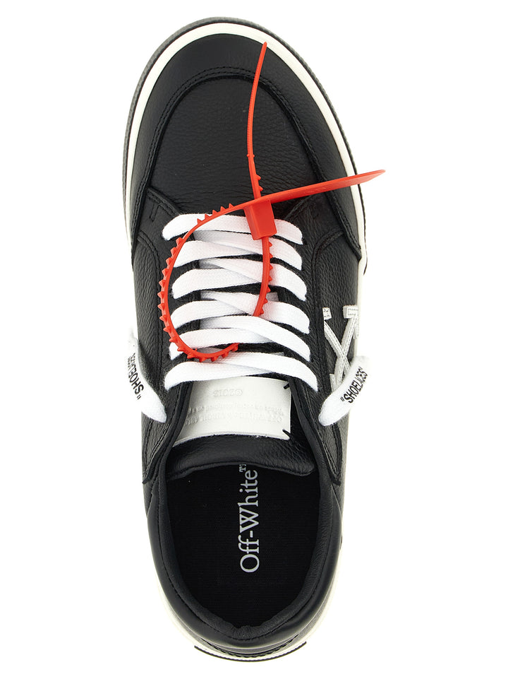 Off-White New Low Vulcanized Leather Sneakers - White/Black | 86e4a2714e865825845c4d14cbcb46738e5f1762