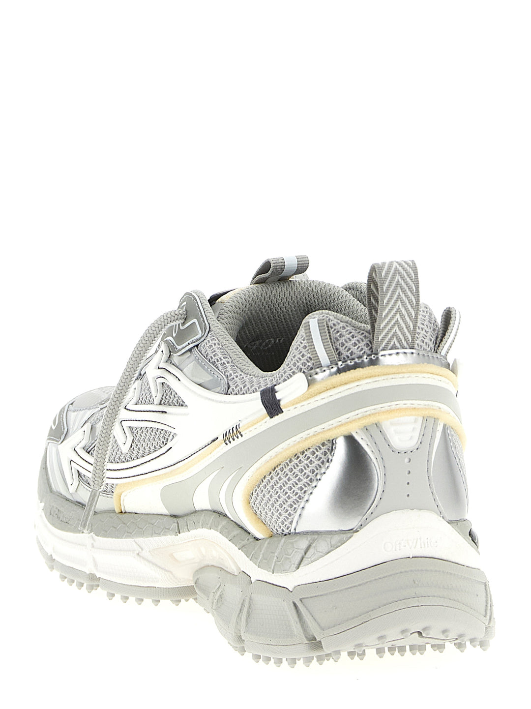 Off-White Be Right Back Sneakers - Silver | 2ef93d2739a96e884520502a00ca9fbf34100e1b