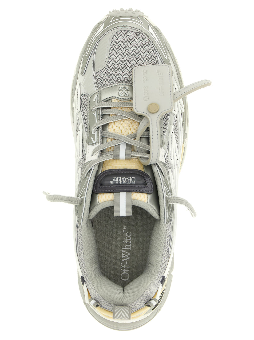 Off-White Be Right Back Sneakers - Silver | 622e96ca6a1f1368008ff8d504d83b3681d71e9a