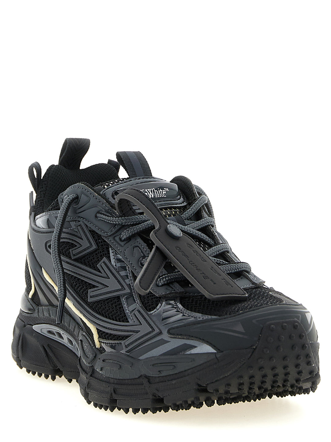 Off-White Be Right Back Sneakers - Black | 208a9a2792d344417513e846a22302ede7cd8323