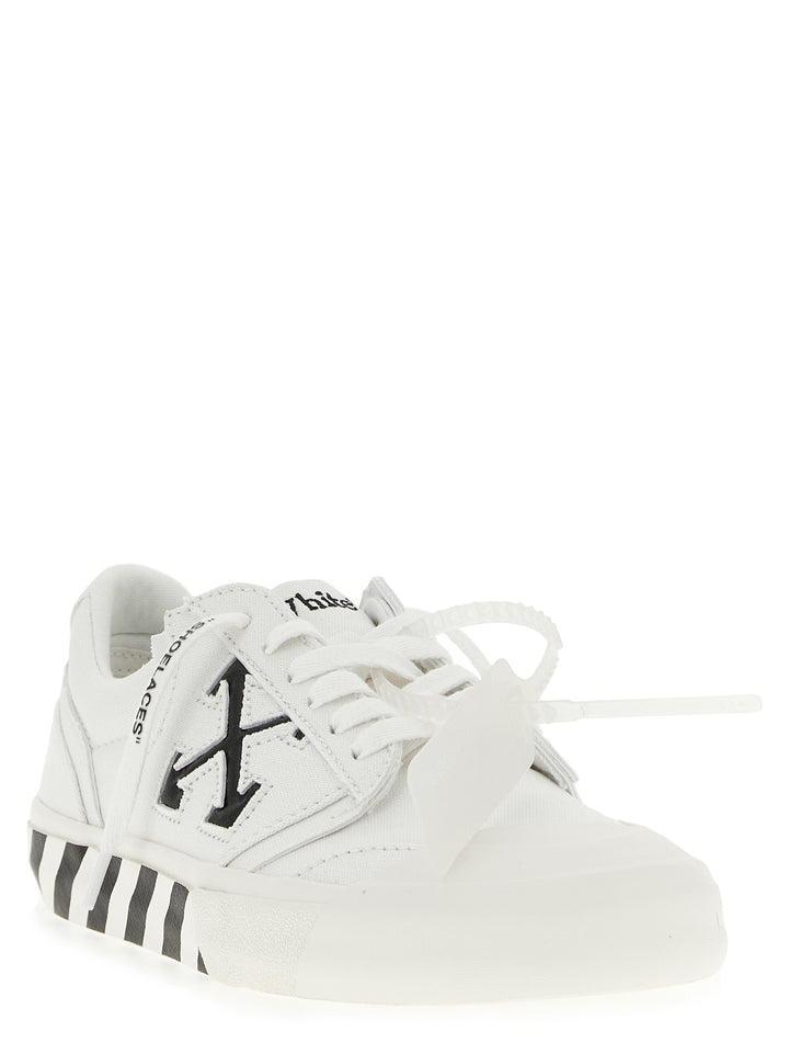 Off-White Vulc Undercut Sneakers - White/Black | a8e7f39f87d4427857ade4aeec45f1579c290bfb