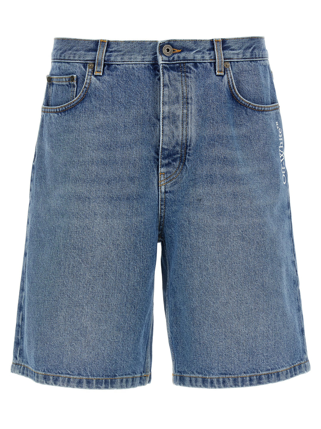 Off-White Half Arrow Bermuda and Short - Blue | 33137482c446c3e2f26971cdc39177e0c84d7757